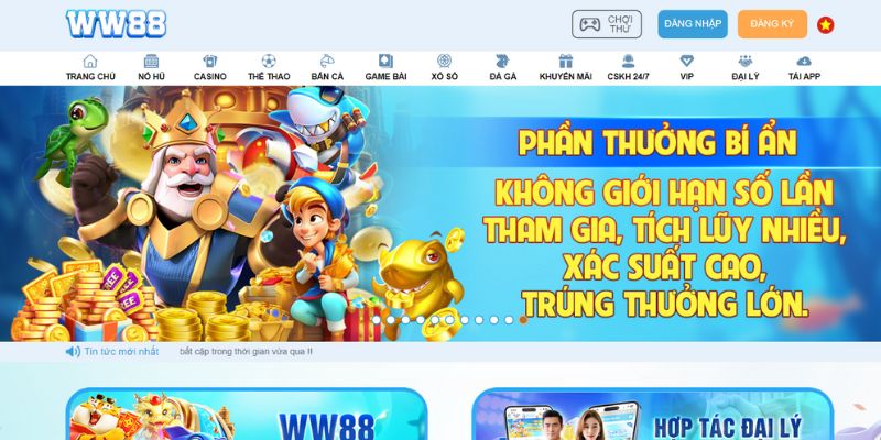 Nhà Cái WW88 - Sân Chơi Hợp Pháp, An Toàn Dành Cho Bạn