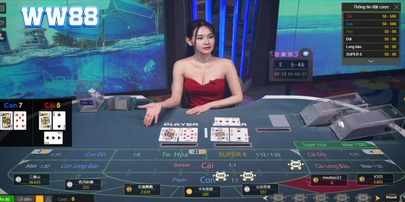 Cách Chơi Baccarat WW88 - Hướng Dẫn Đánh Bài Dễ Thắng Nhất