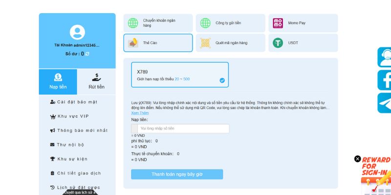 Nạp Tiền WW88: Hướng Dẫn Siêu Tốc Cho Mọi Hội Viên
