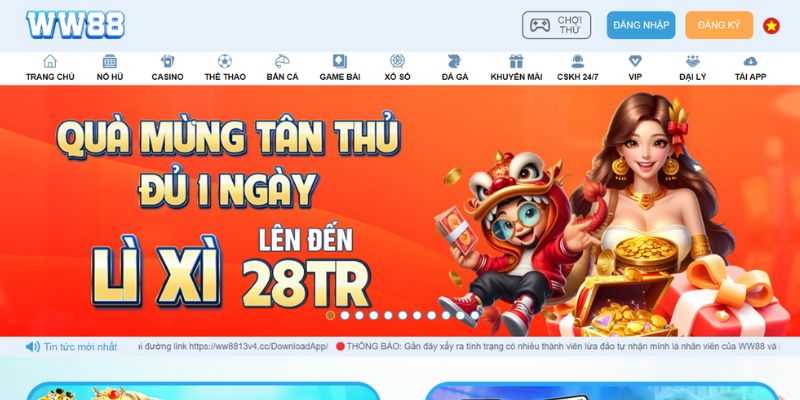 Nhà Cái WW88 - Sân Chơi Hợp Pháp, An Toàn Dành Cho Bạn