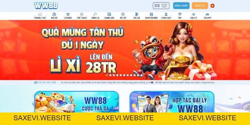 WW88 - Link Vào WW88.COM Không Chặn, Đăng Ký W88 Nhận 888K