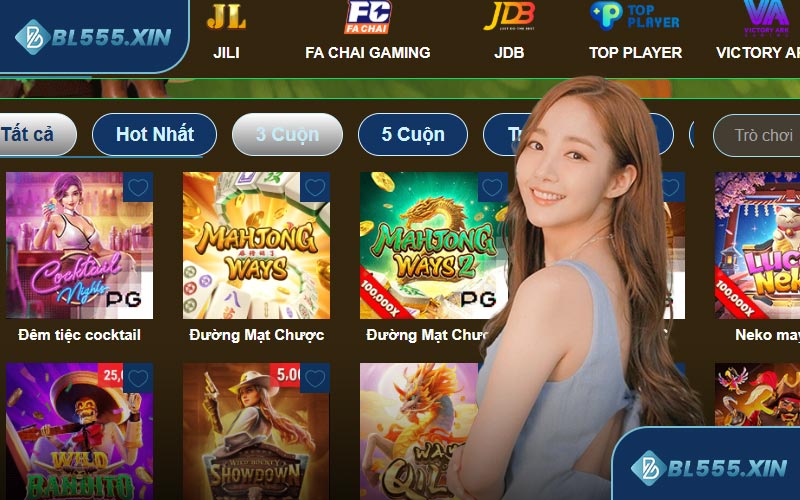 Nổ Hũ BL555 - Săn Jackpot Cực Khủng Thắng Lớn Mỗi Ngày