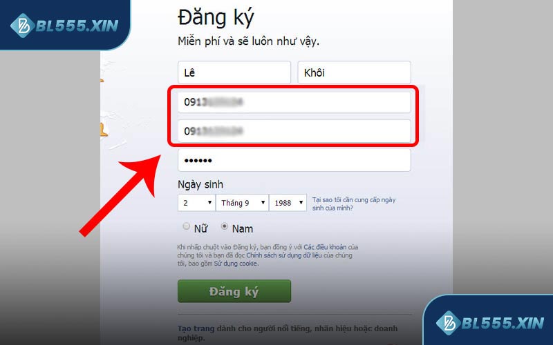 Hướng Dẫn Đăng Ký BL555 Chỉ Với Vài Thao Tác
